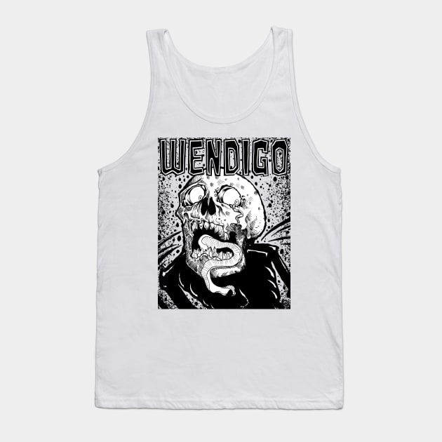 Wendigo's Curse Tank Top by paintchips